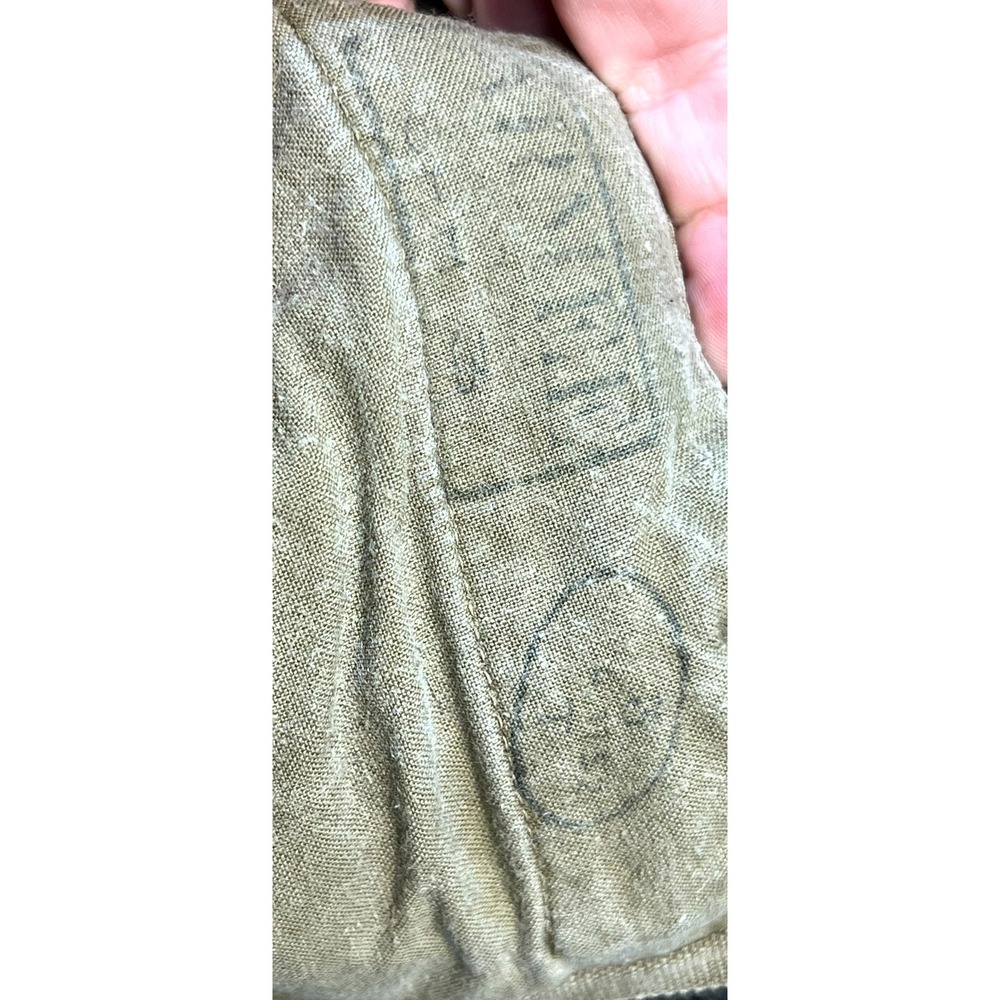 Vintage 1950s French Army ARMEE Wool Pants 32x30 Military Trousers Distressed - Picture 16 of 16